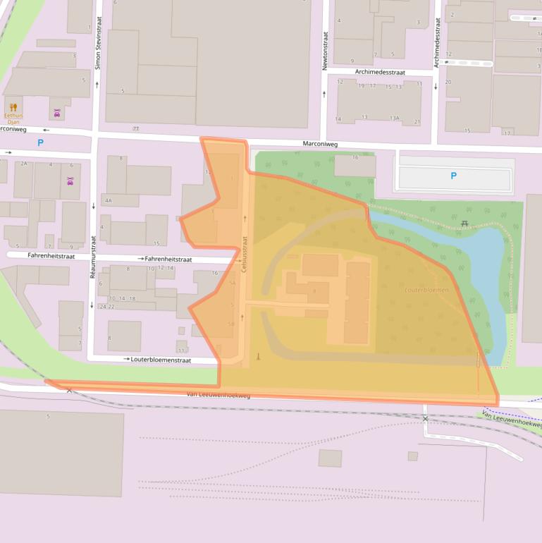 Kaart van postcodegebied 3316AC.
