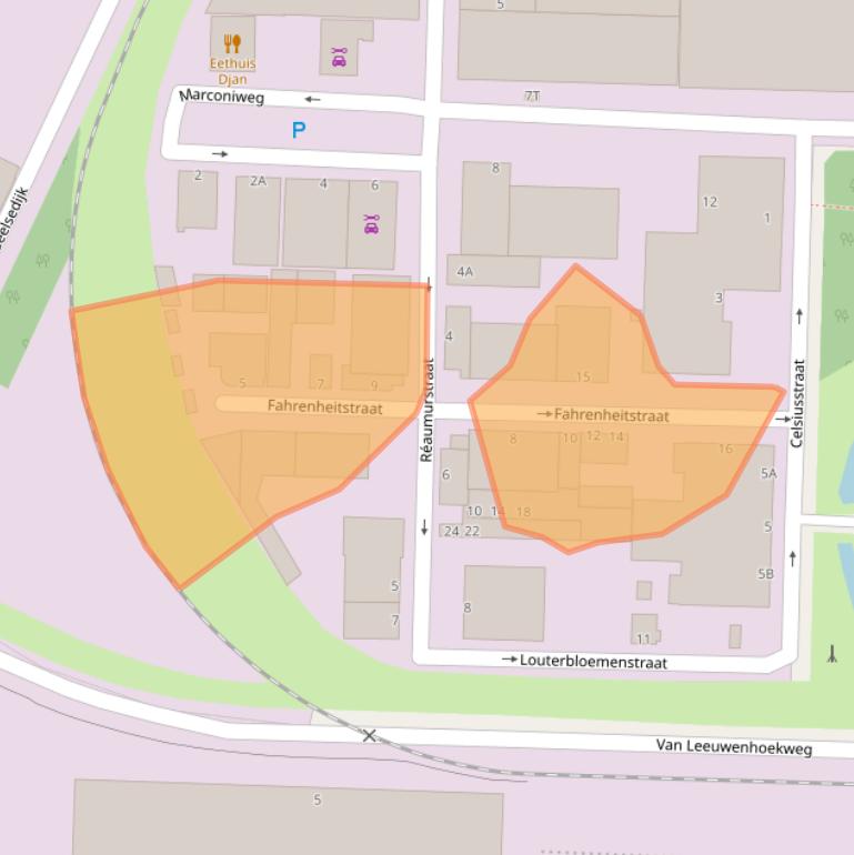 Kaart van postcodegebied 3316AG.