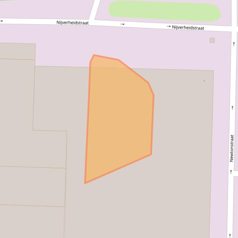 Kaart van postcodegebied 3316AH.