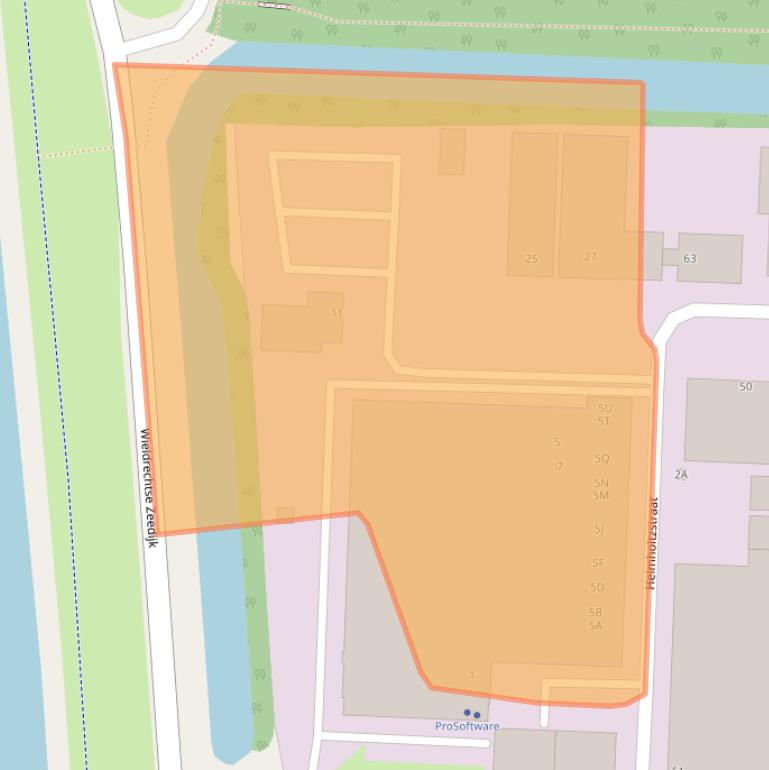 Kaart van postcodegebied 3316GJ.