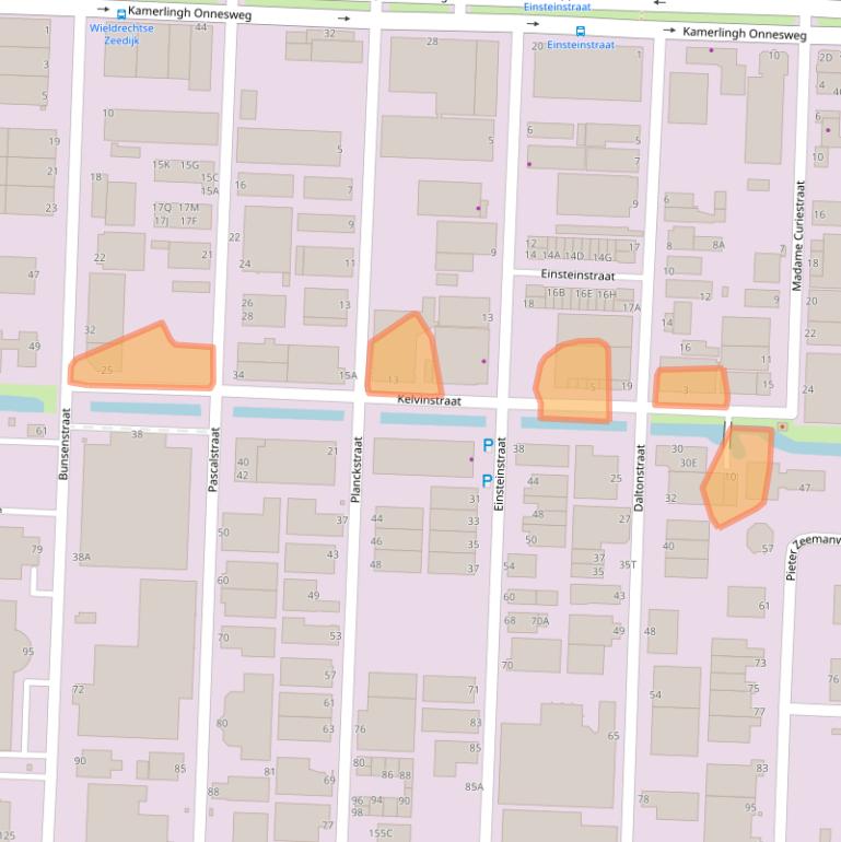 Kaart van postcodegebied 3316GM.