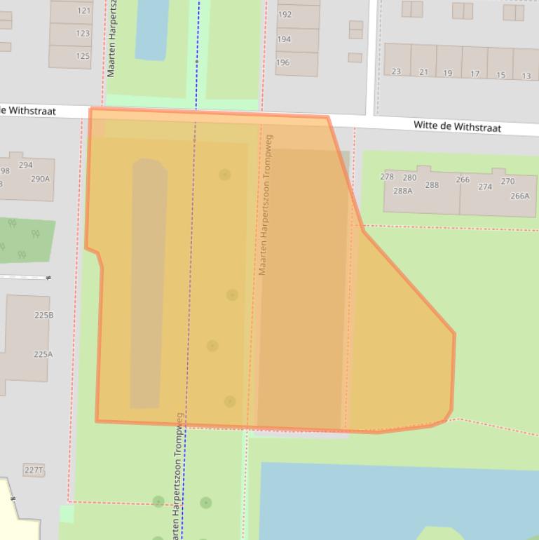 Kaart van postcodegebied 3317BX.