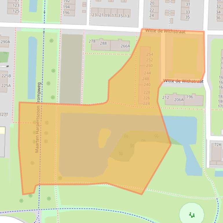Kaart van postcodegebied 3317CS.