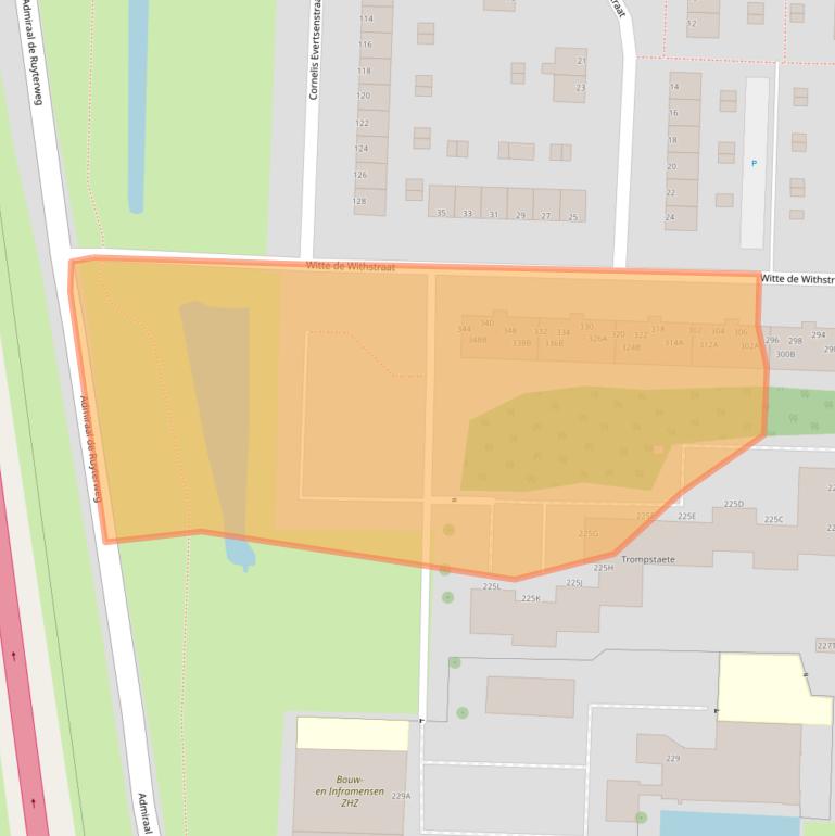 Kaart van postcodegebied 3317CV.