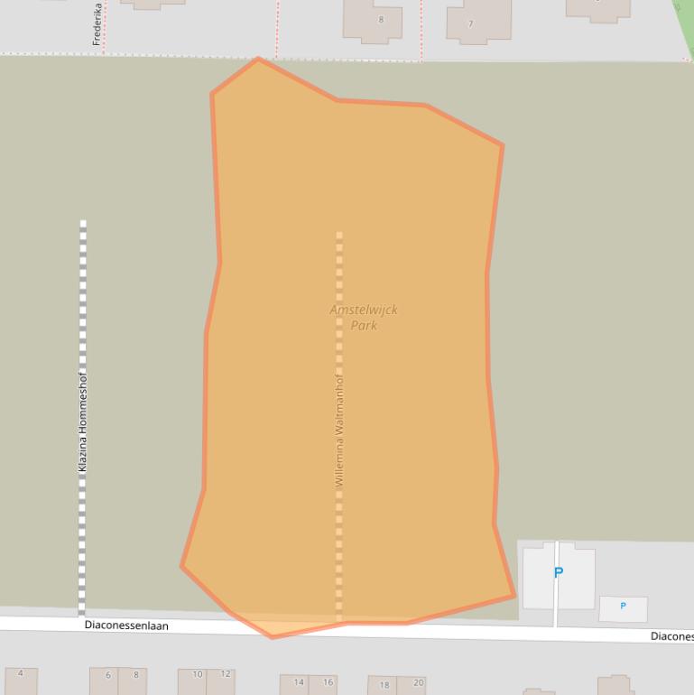 Kaart van postcodegebied 3317DJ.