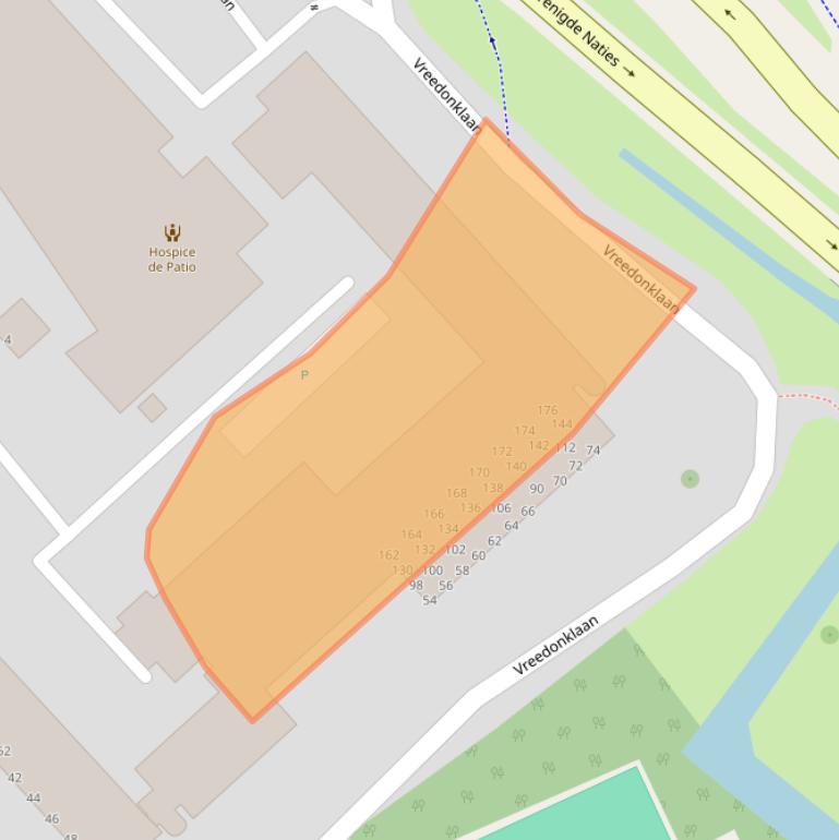 Kaart van postcodegebied 3317HV.