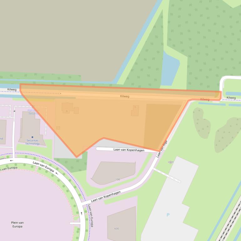 Kaart van postcodegebied 3317LX.