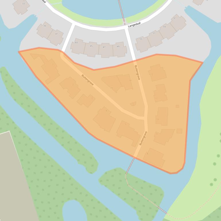 Kaart van postcodegebied 3317MH.