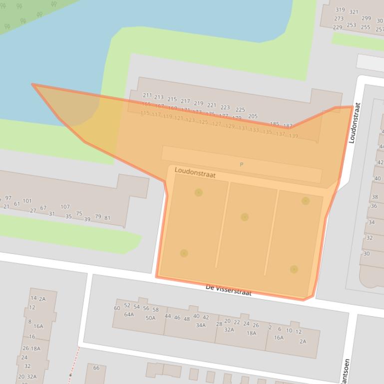 Kaart van postcodegebied 3317PC.