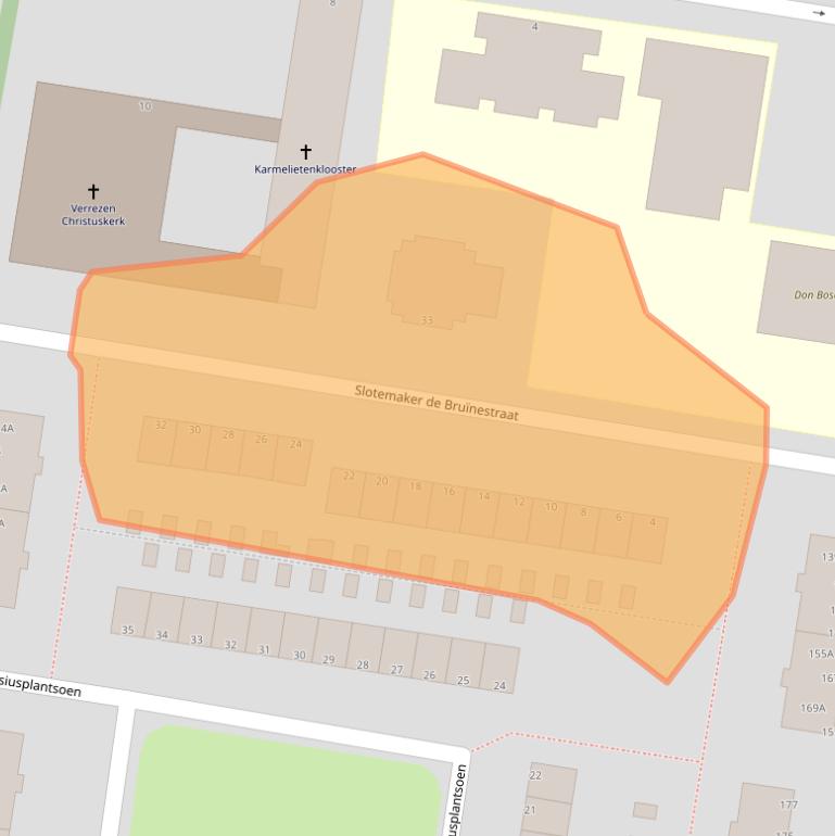 Kaart van postcodegebied 3317RV.