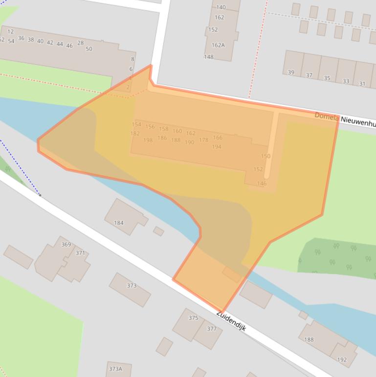 Kaart van postcodegebied 3317SH.