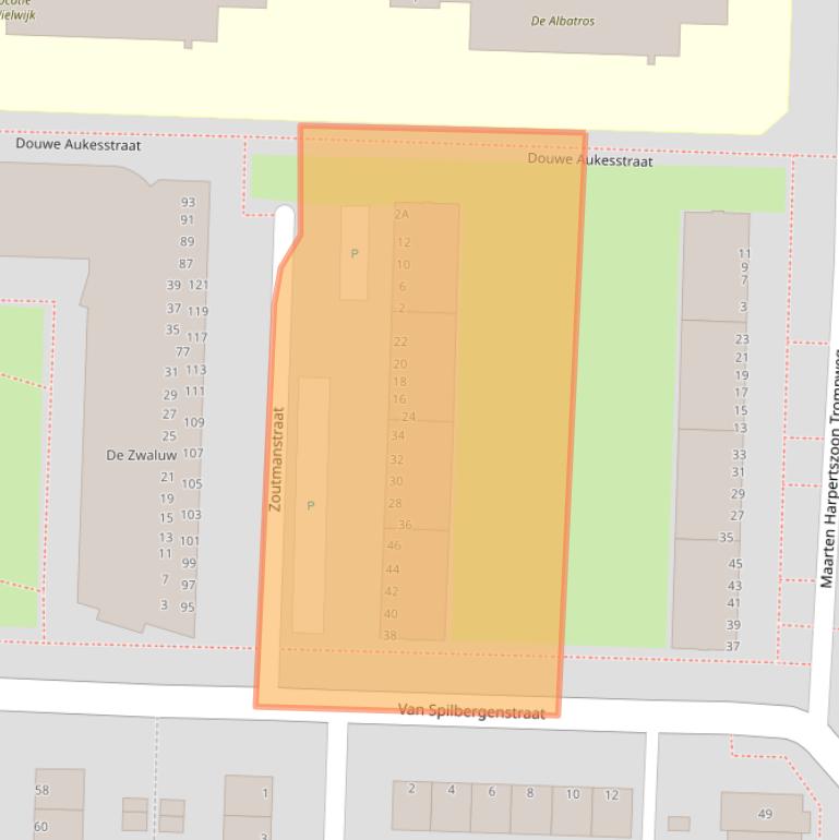 Kaart van postcodegebied 3317XN.