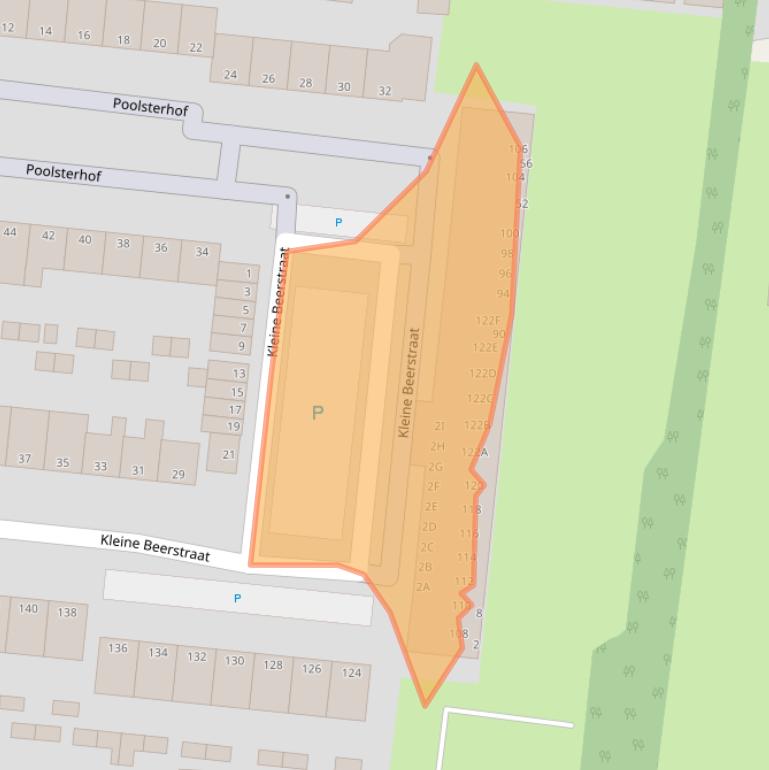 Kaart van postcodegebied 3318RH.