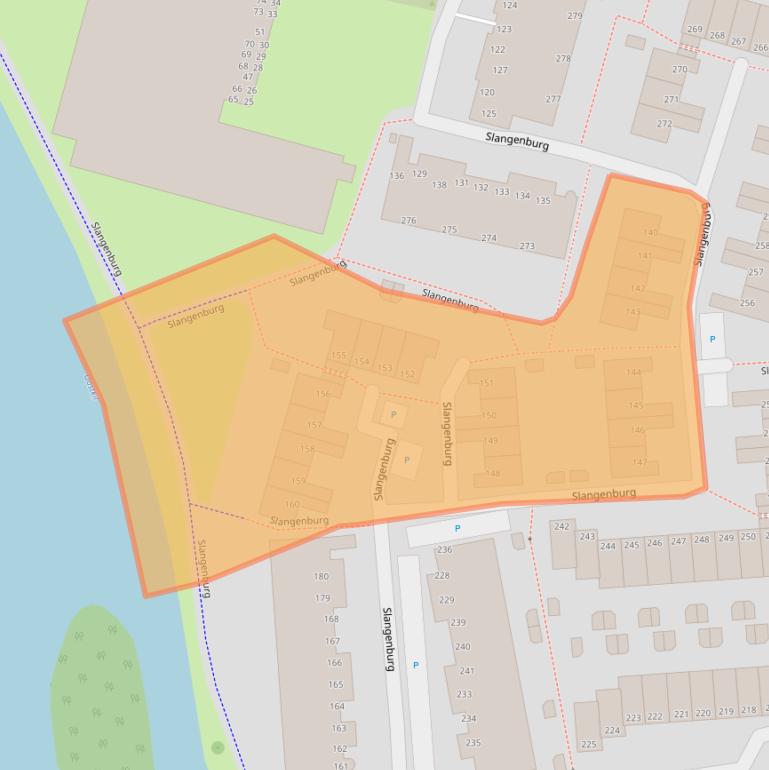 Kaart van postcodegebied 3328DS.
