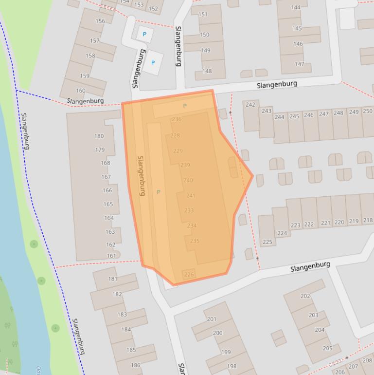 Kaart van postcodegebied 3328DW.