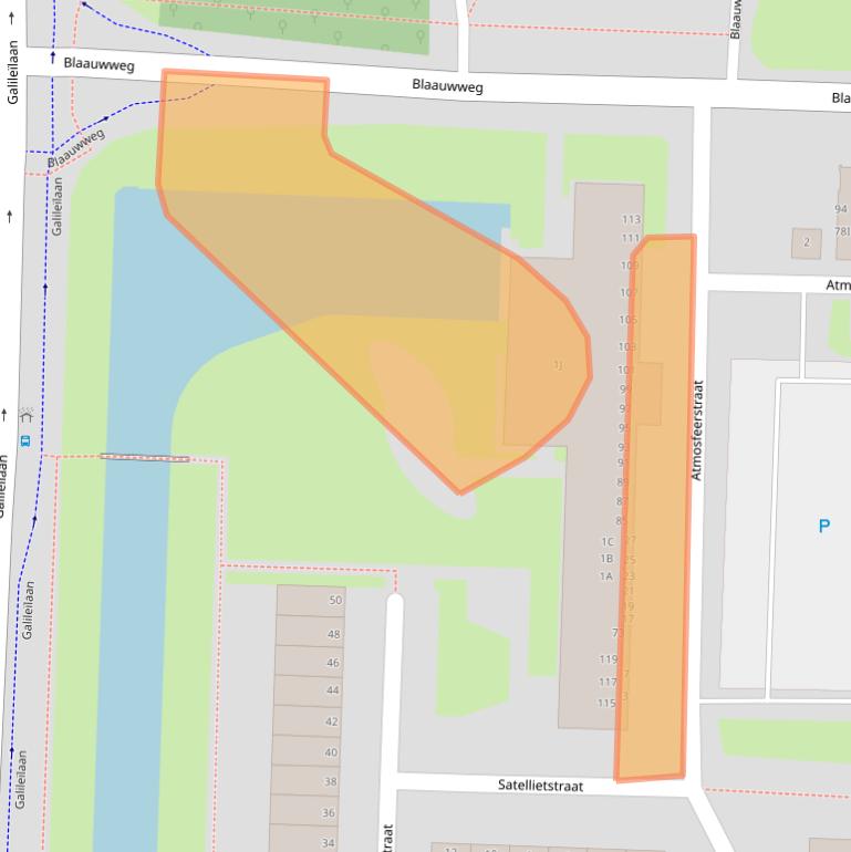 Kaart van postcodegebied 3328GA.