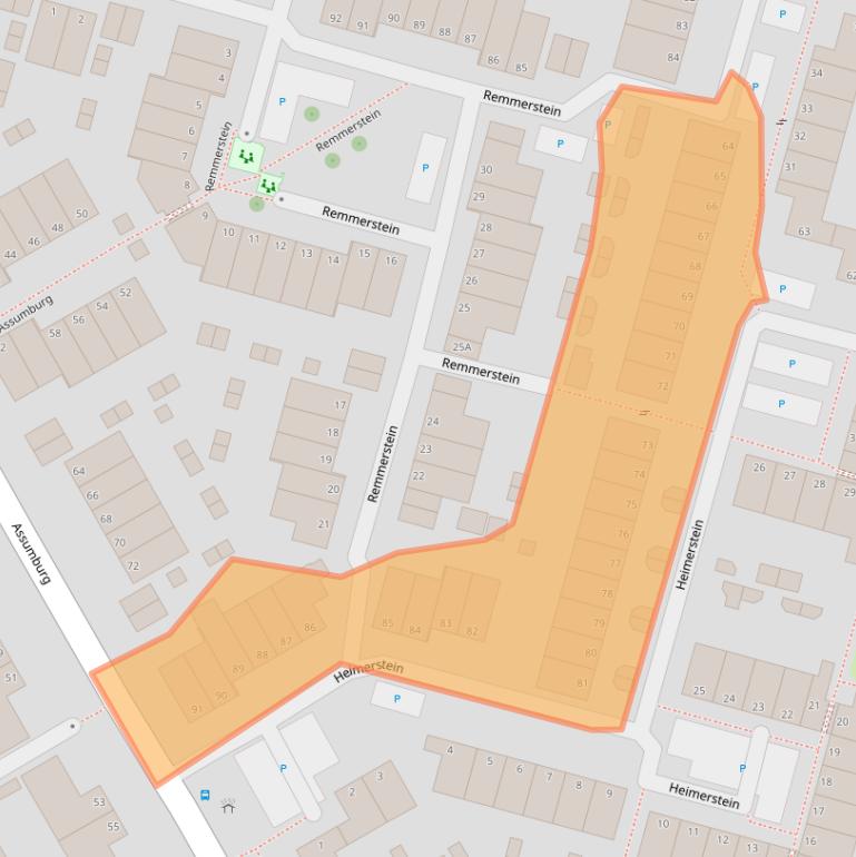 Kaart van postcodegebied 3328MH.