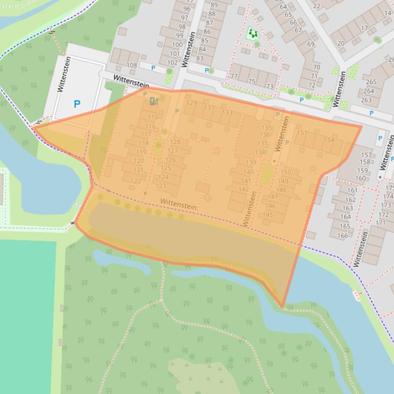 Kaart van postcodegebied 3328MT.