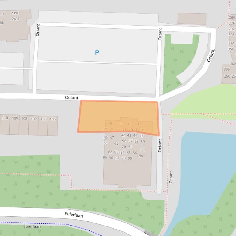 Kaart van postcodegebied 3328SC.