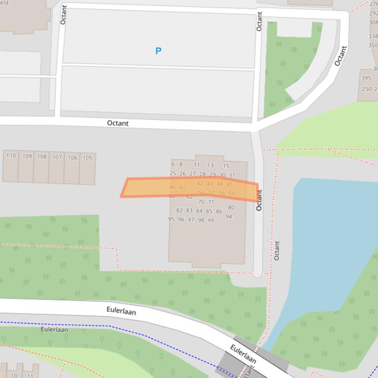 Kaart van postcodegebied 3328SE.