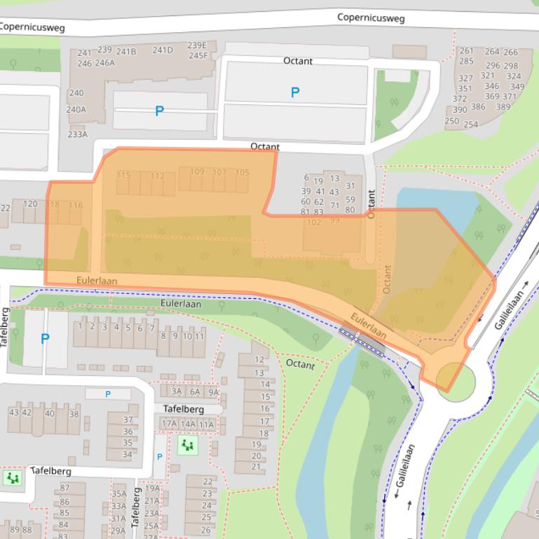 Kaart van postcodegebied 3328SH.