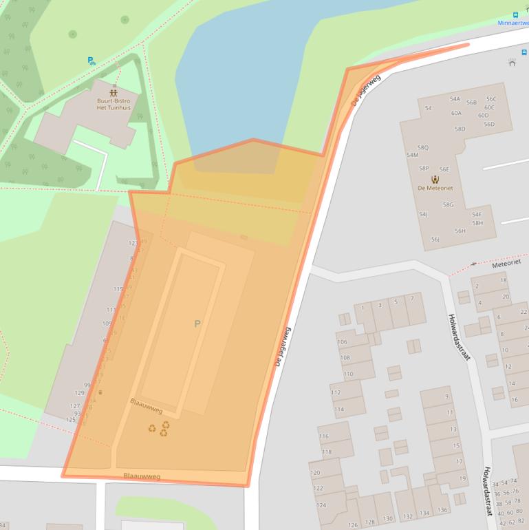 Kaart van postcodegebied 3328XA.