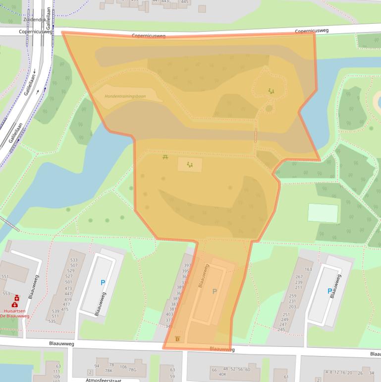 Kaart van postcodegebied 3328XH.