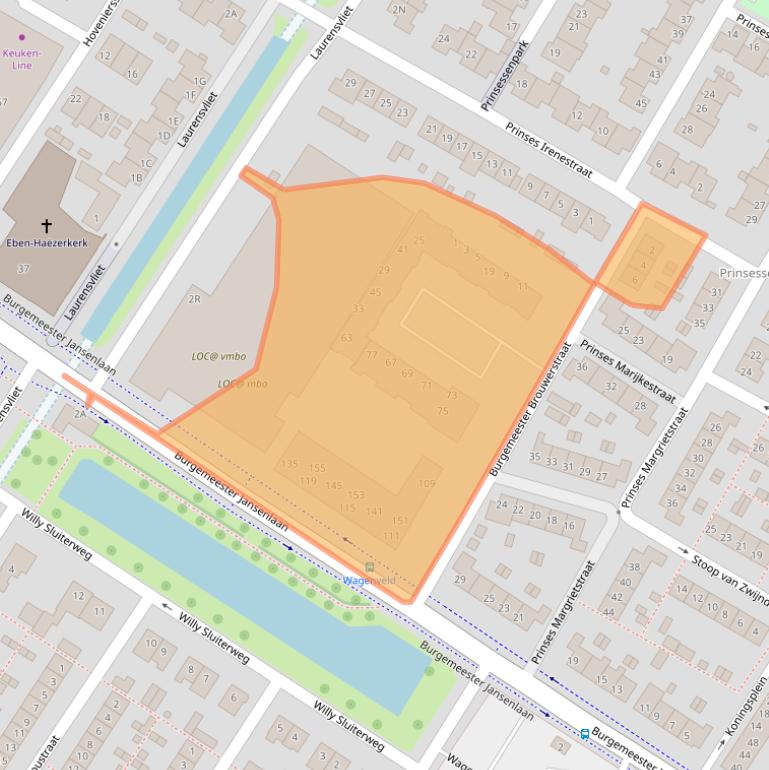 Kaart van postcodegebied 3331GD.