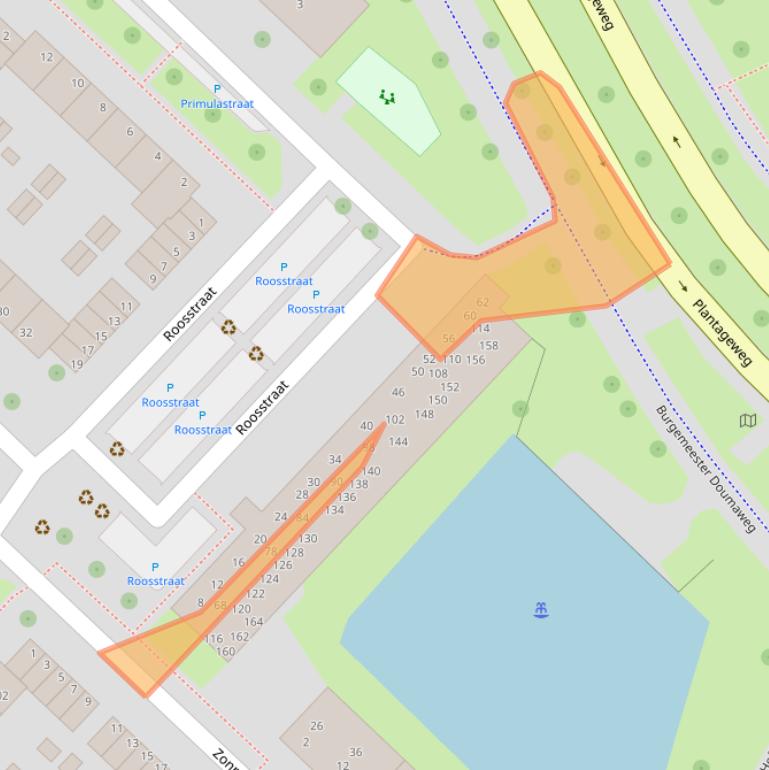 Kaart van postcodegebied 3333SM.