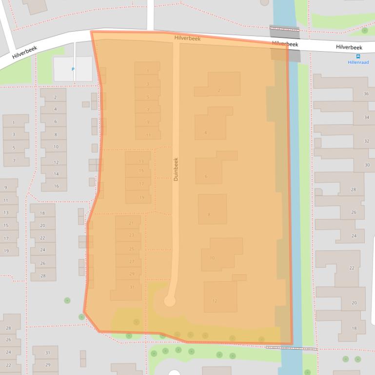 Kaart van postcodegebied 3334GC.