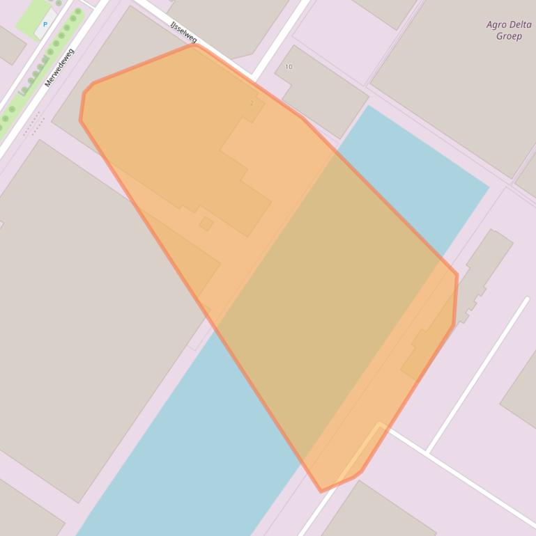 Kaart van postcodegebied 3336LK.