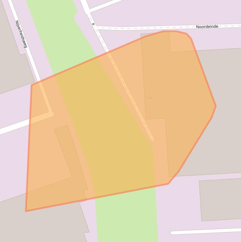 Kaart van postcodegebied 3341LH.