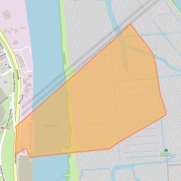 Kaart van postcodegebied 3341ZV.