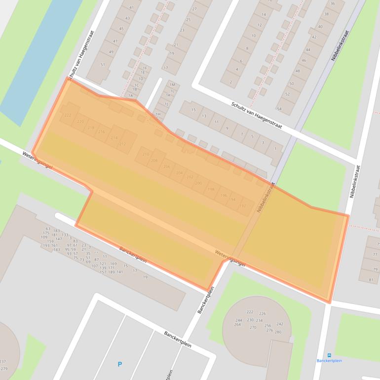 Kaart van postcodegebied 3342AN.