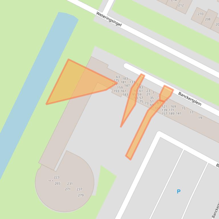 Kaart van postcodegebied 3342TD.