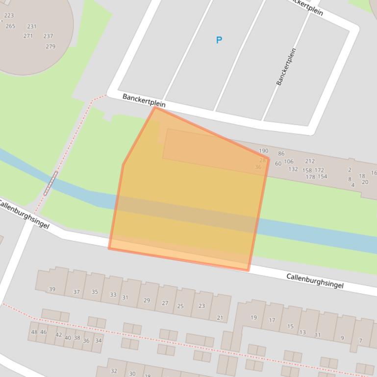 Kaart van postcodegebied 3342TJ.