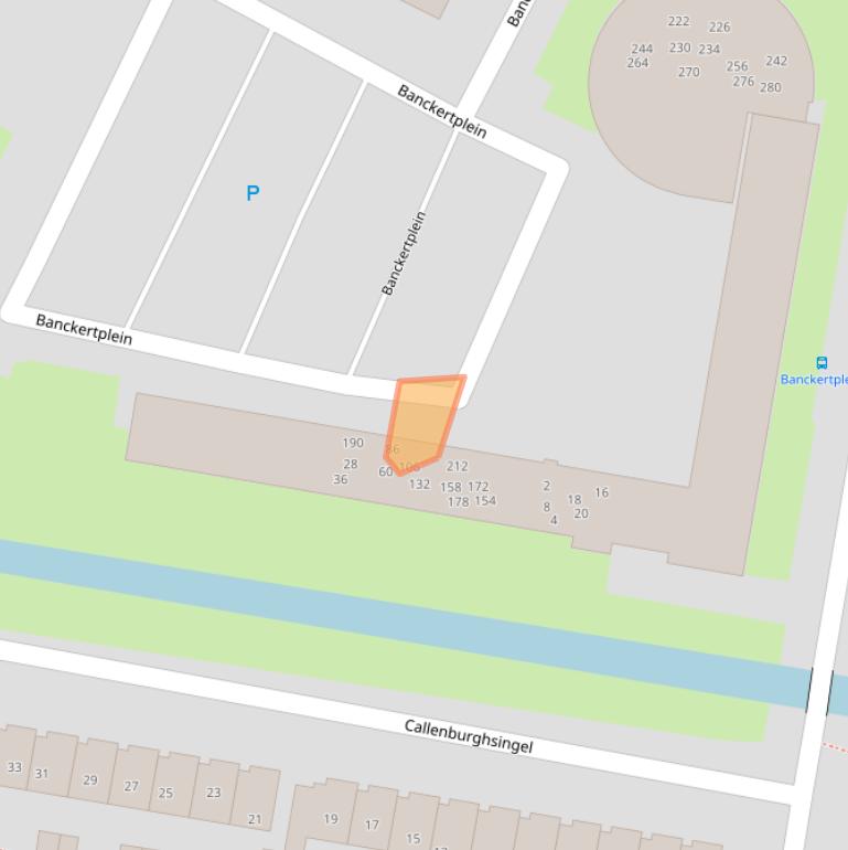 Kaart van postcodegebied 3342TL.