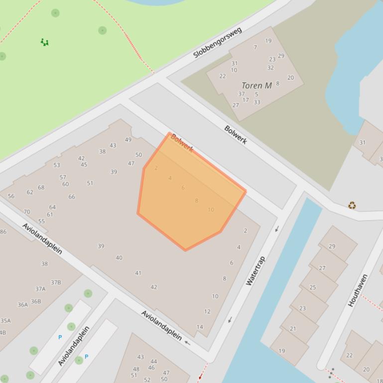 Kaart van postcodegebied 3351NJ.