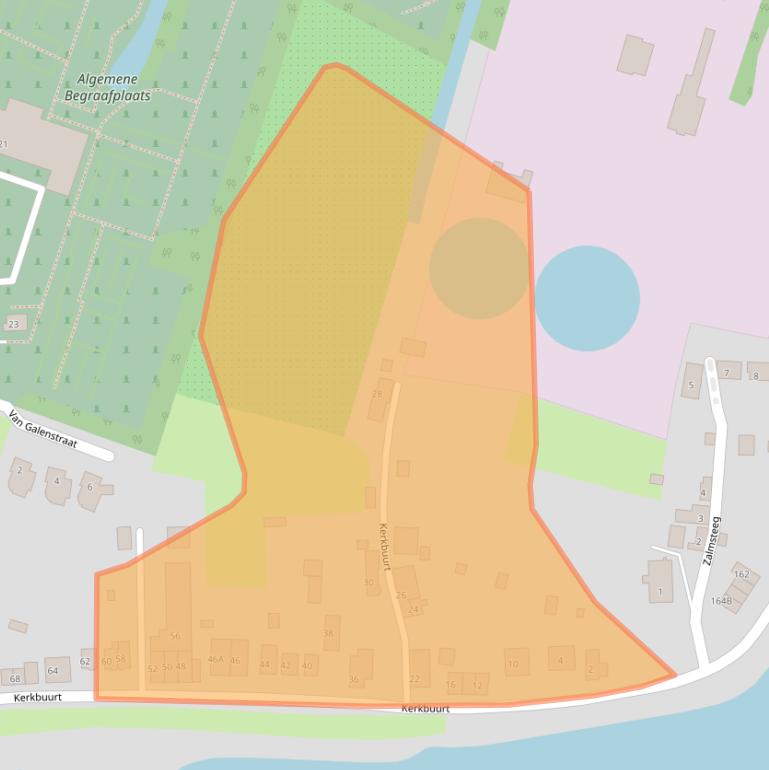Kaart van postcodegebied 3354XK.