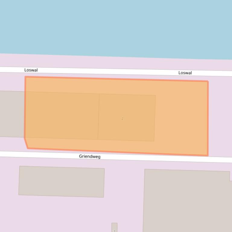 Kaart van postcodegebied 3356LW.