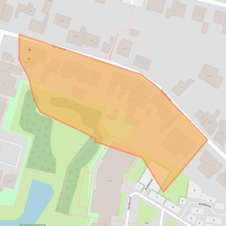 Kaart van postcodegebied 3361BN.