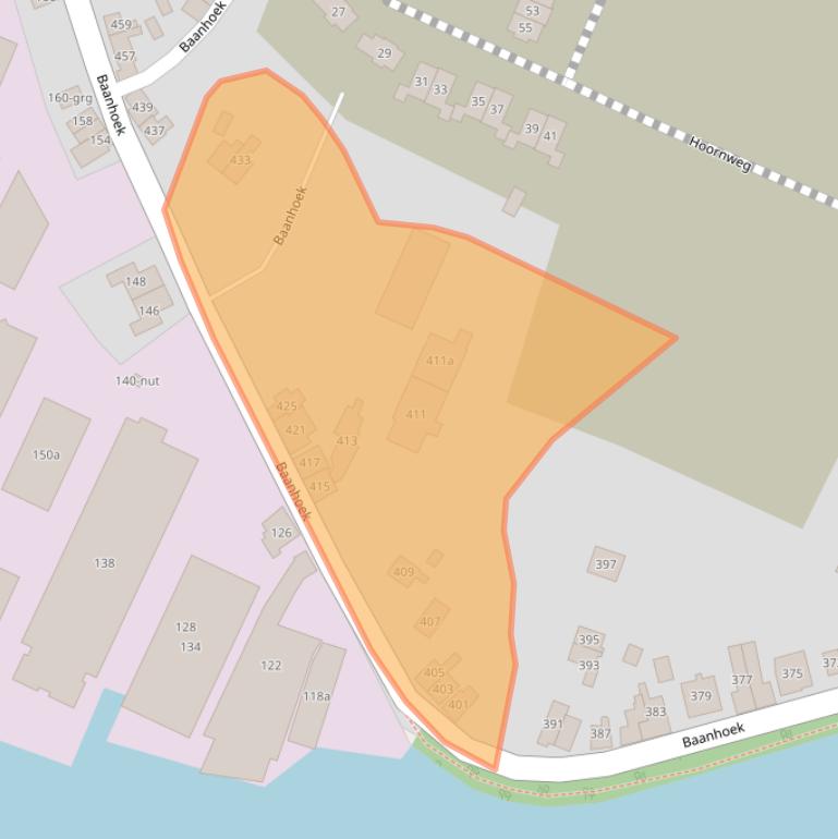 Kaart van postcodegebied 3361GH.