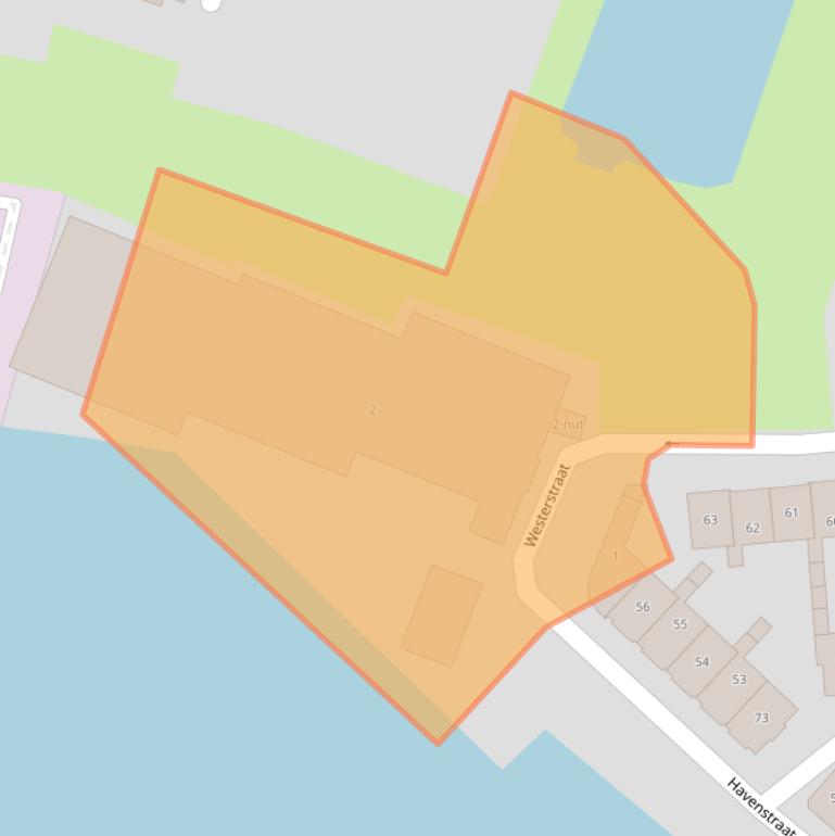 Kaart van postcodegebied 3361XS.