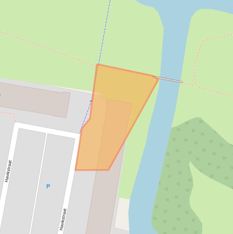 Kaart van postcodegebied 3362EJ.