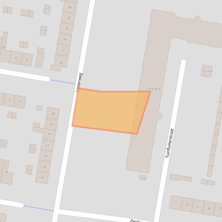 Kaart van postcodegebied 3362PP.