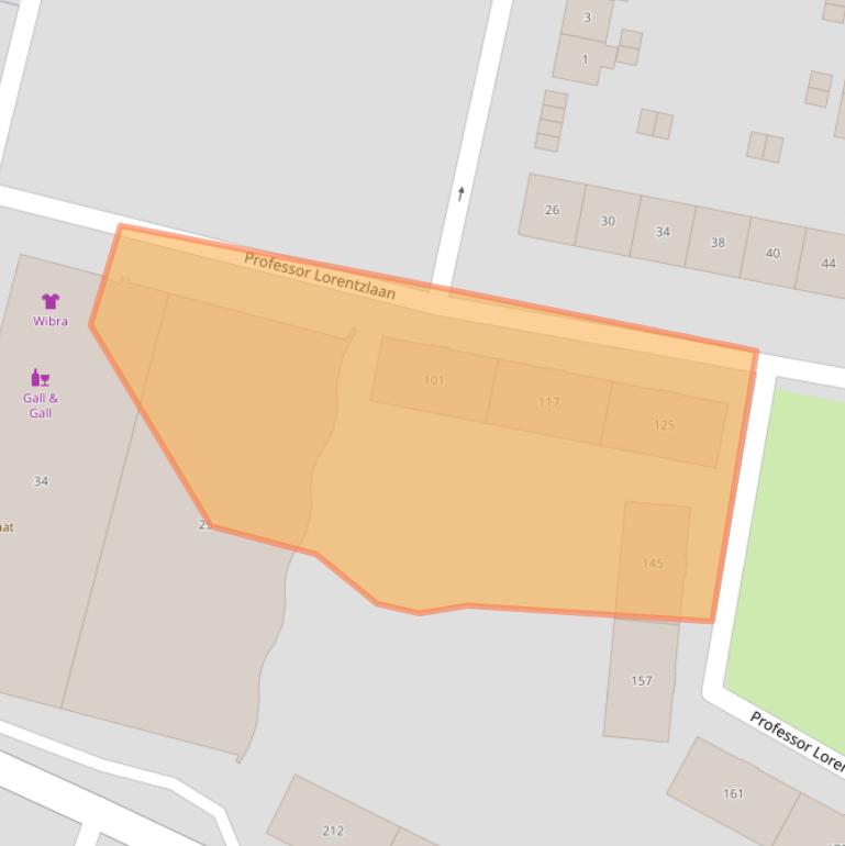 Kaart van postcodegebied 3362SC.