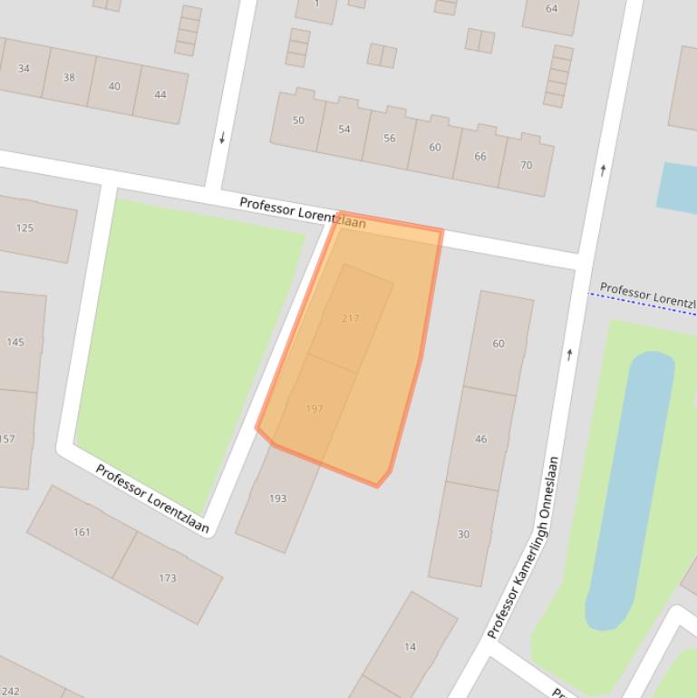 Kaart van postcodegebied 3362SG.