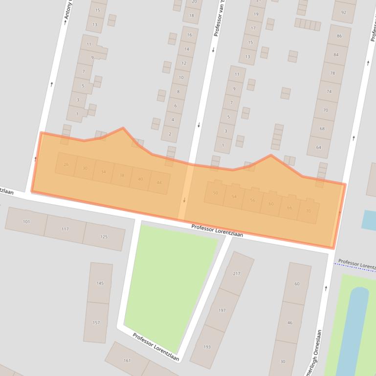 Kaart van postcodegebied 3362SK.