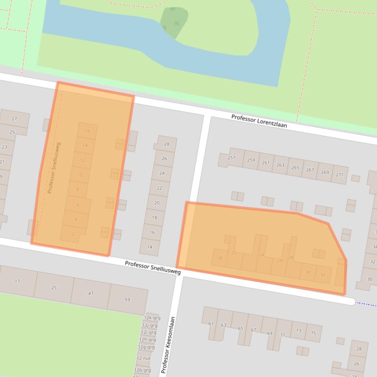Kaart van postcodegebied 3362SN.