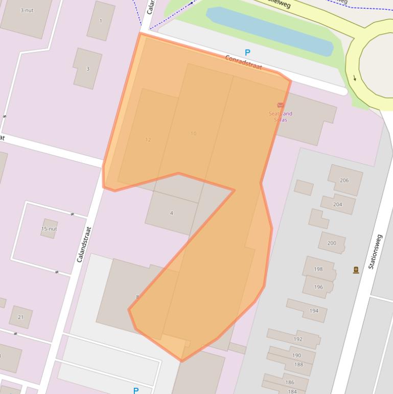 Kaart van postcodegebied 3364AC.